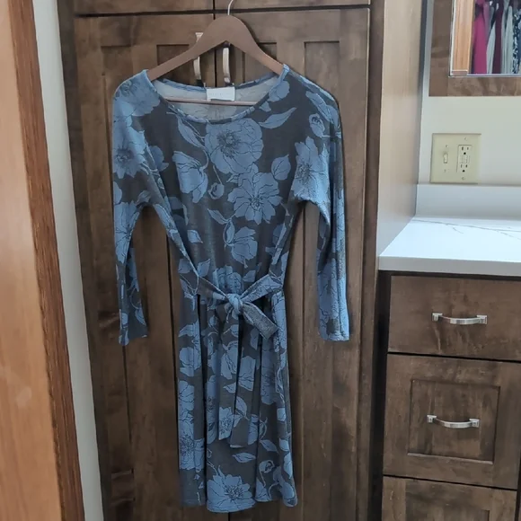 Long Sleeve French Grey Clothing Dress Women's Long Sleeve Dress French  Connection Gray Zipper Back